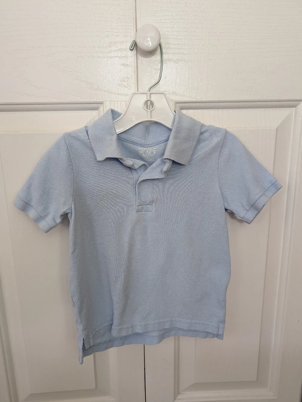5/$10 The Children's Place Pale Blue Polo Shirt
